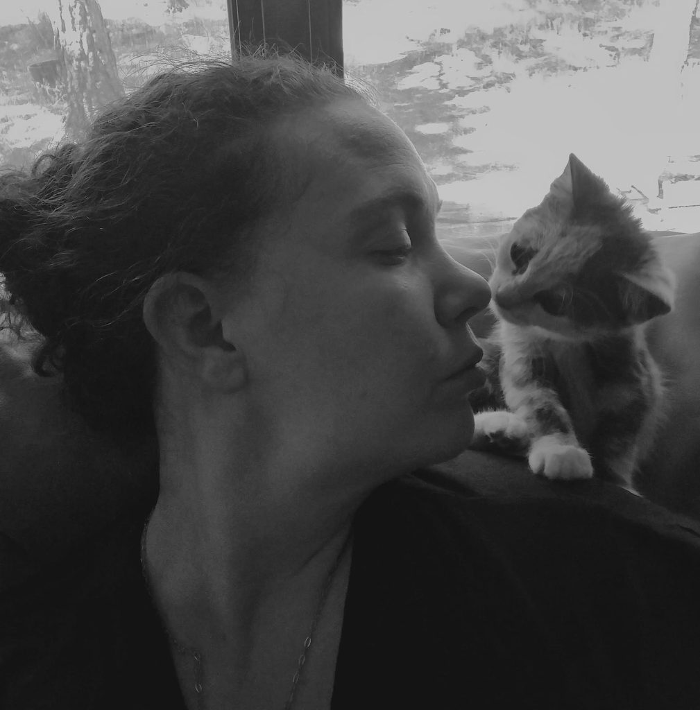 Dr. Medbury and her cat Princess